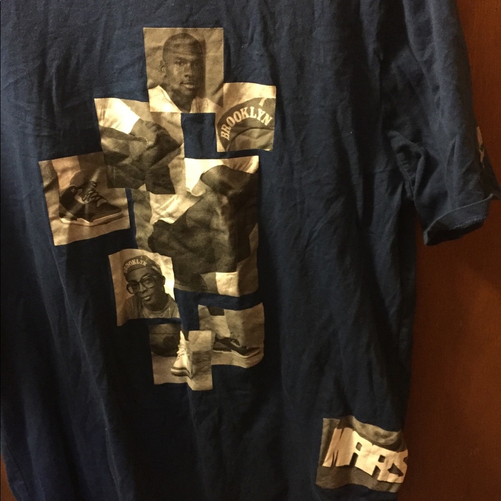 Blue Jordan/Mars shirt